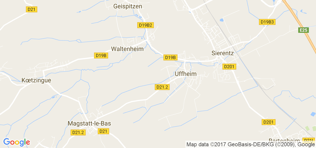 map de la ville de Uffheim