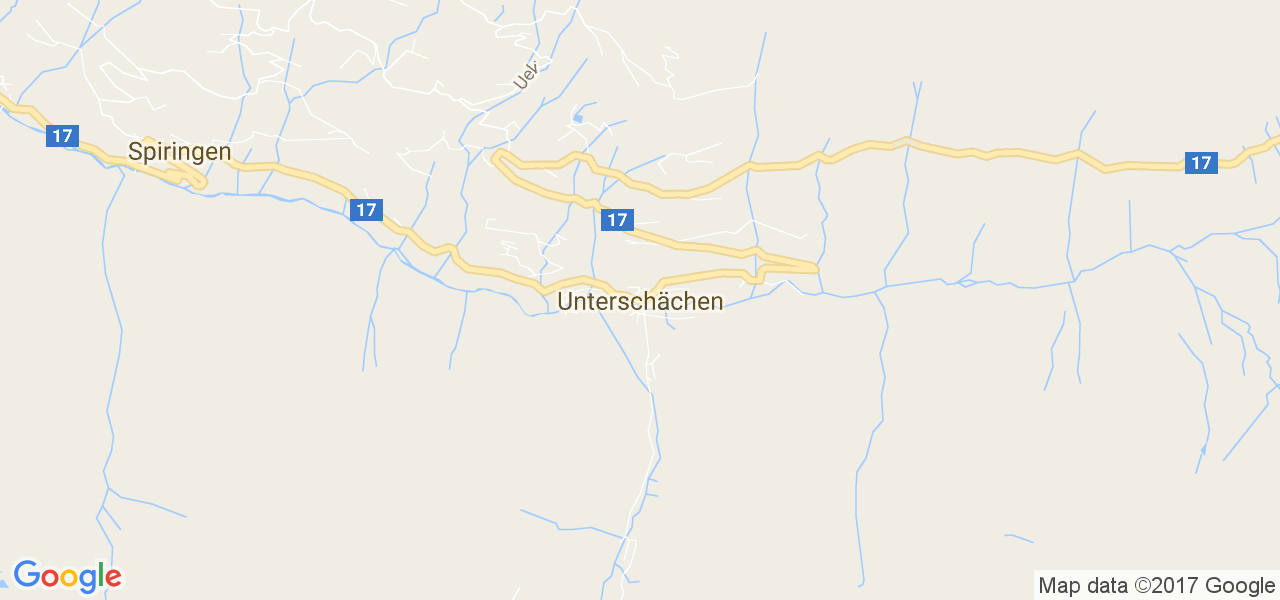 map de la ville de Unterschächen