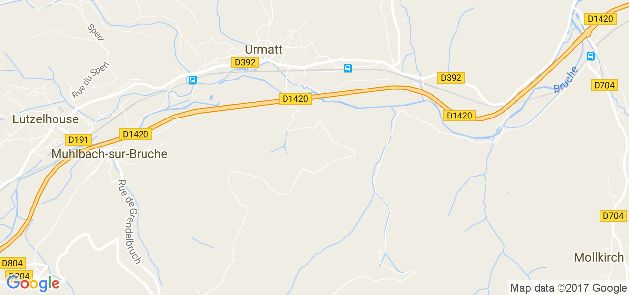 map de la ville de Urmatt