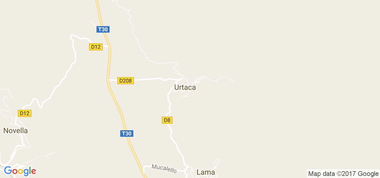 map de la ville de Urtaca