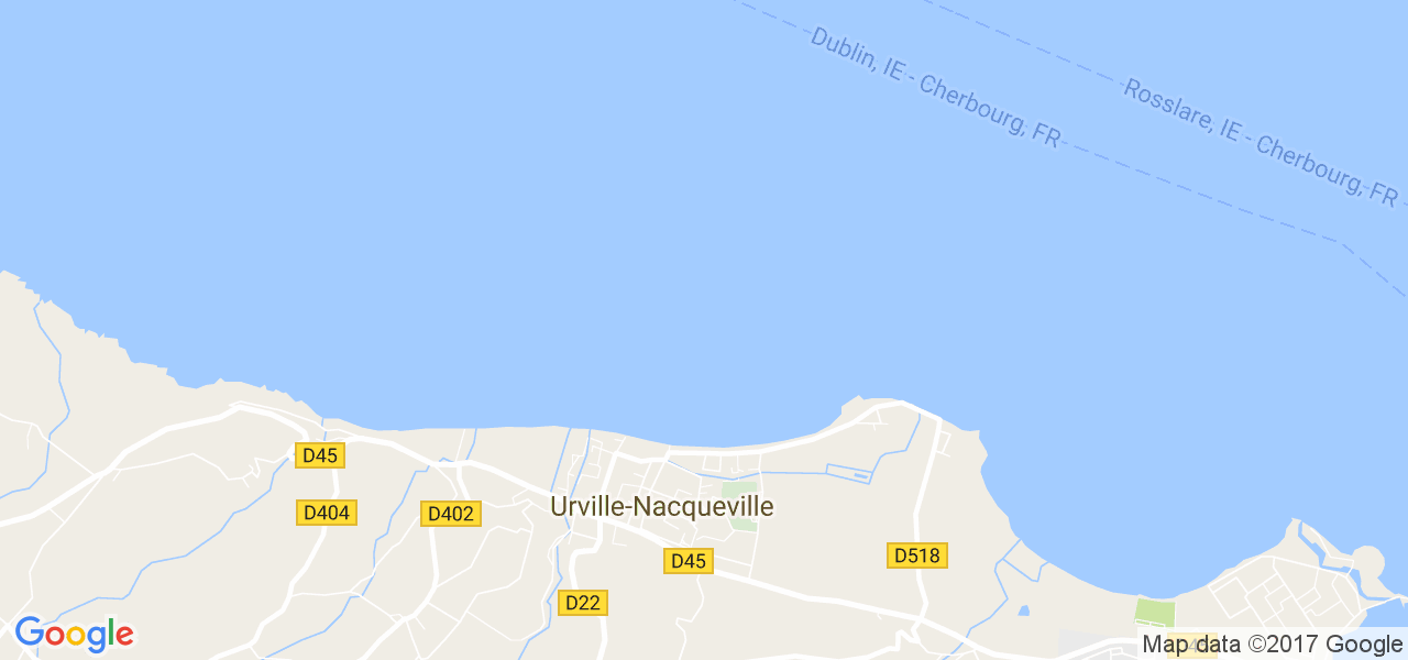 map de la ville de Urville-Nacqueville