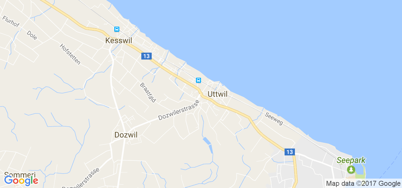 map de la ville de Uttwil