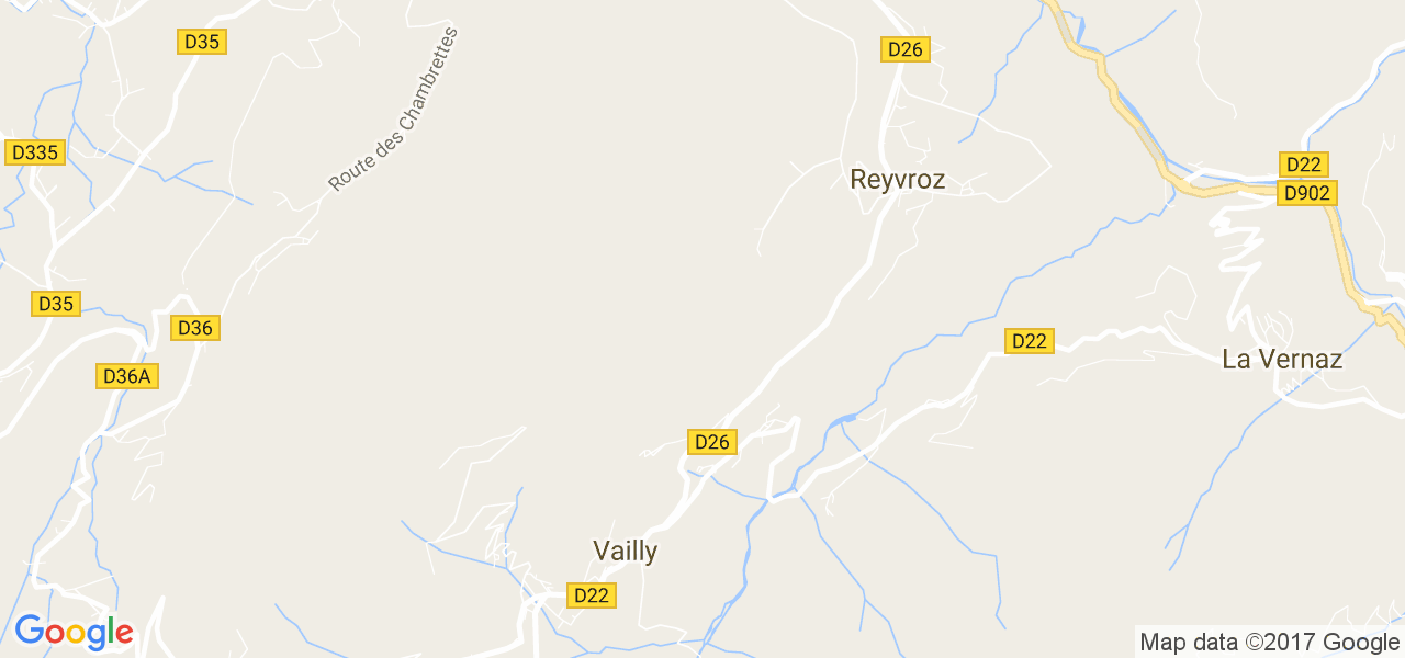 map de la ville de Vailly