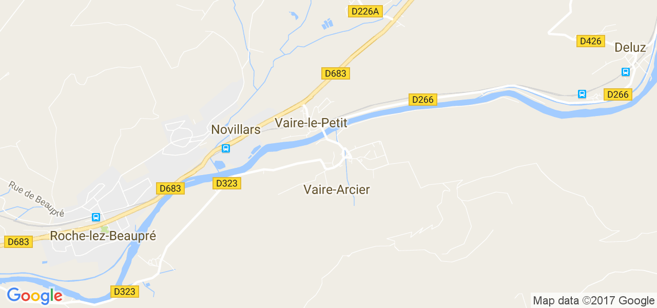 map de la ville de Vaire-le-Petit