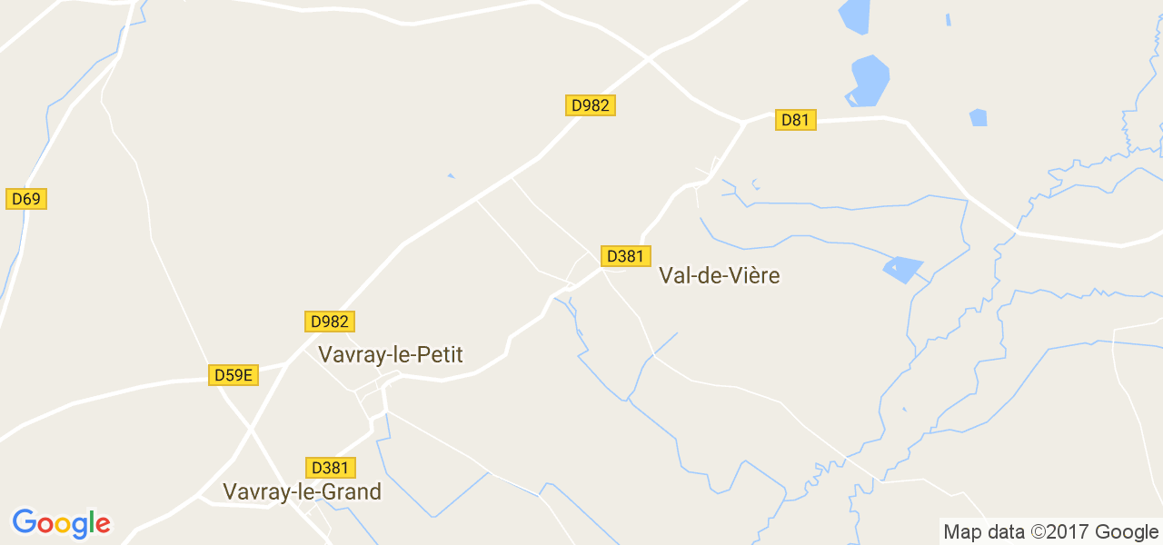 map de la ville de Val-de-Vière