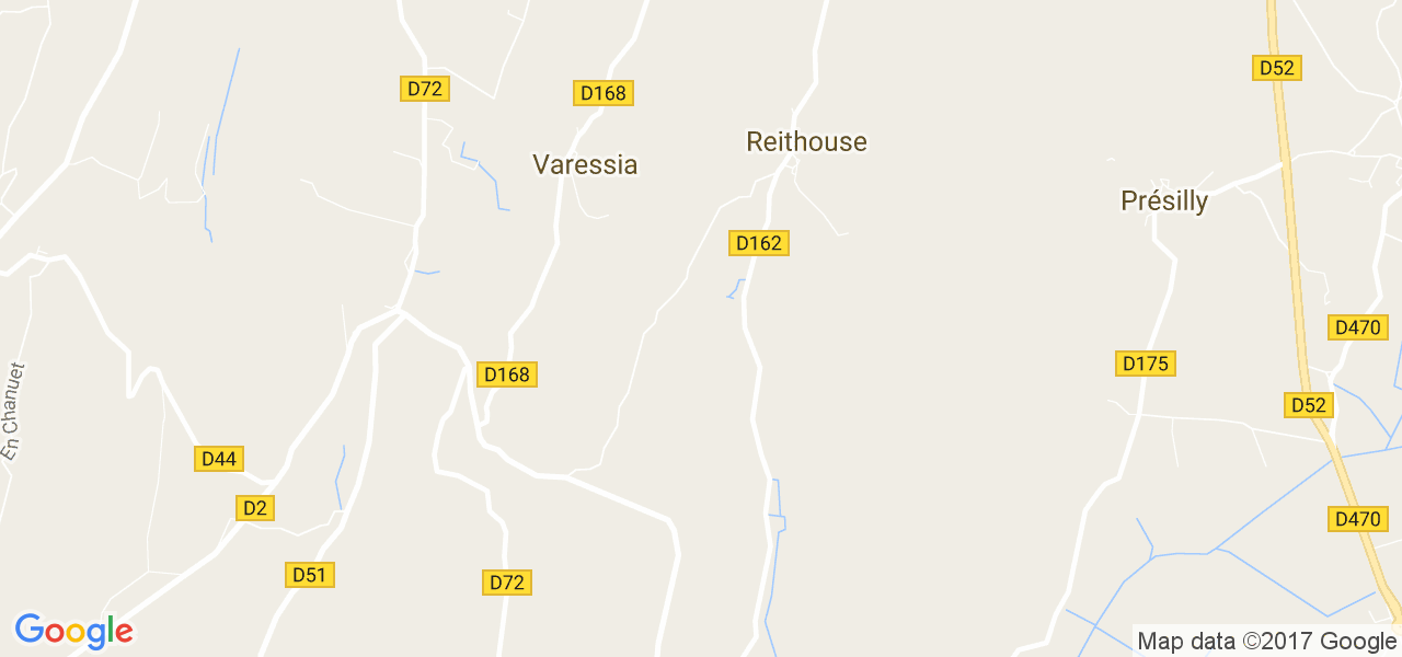 map de la ville de Varessia