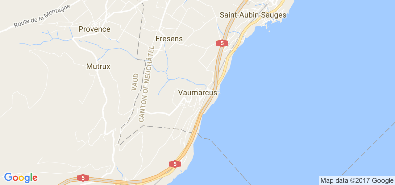 map de la ville de Vaumarcus