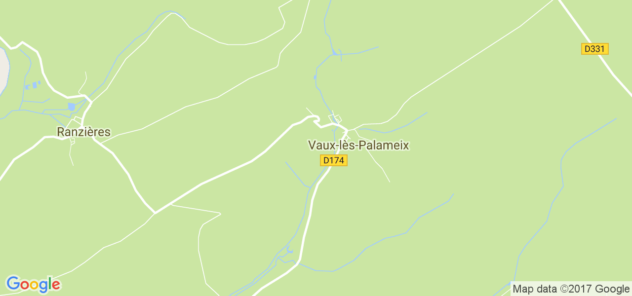 map de la ville de Vaux-lès-Palameix