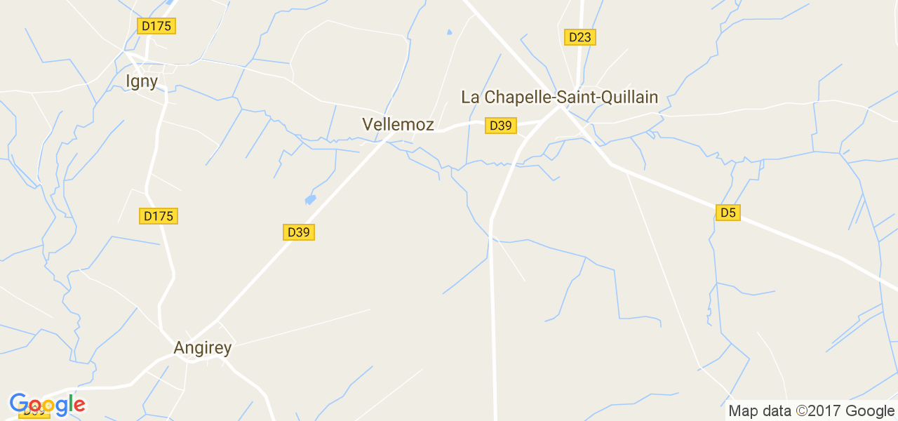 map de la ville de Vellemoz