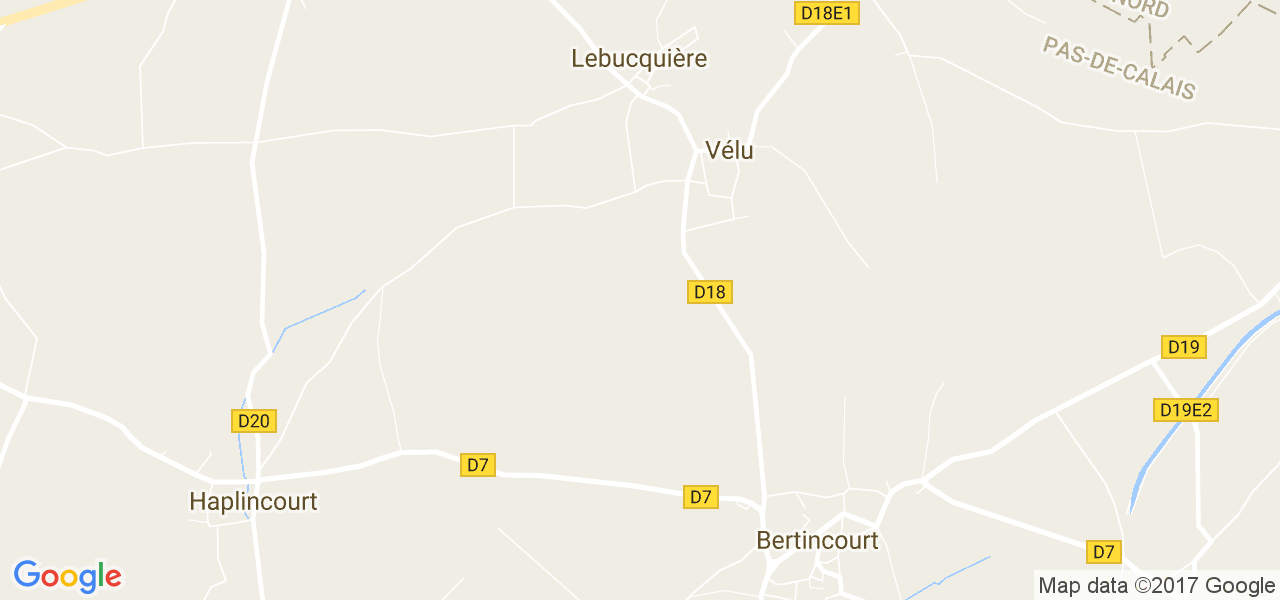 map de la ville de Vélu