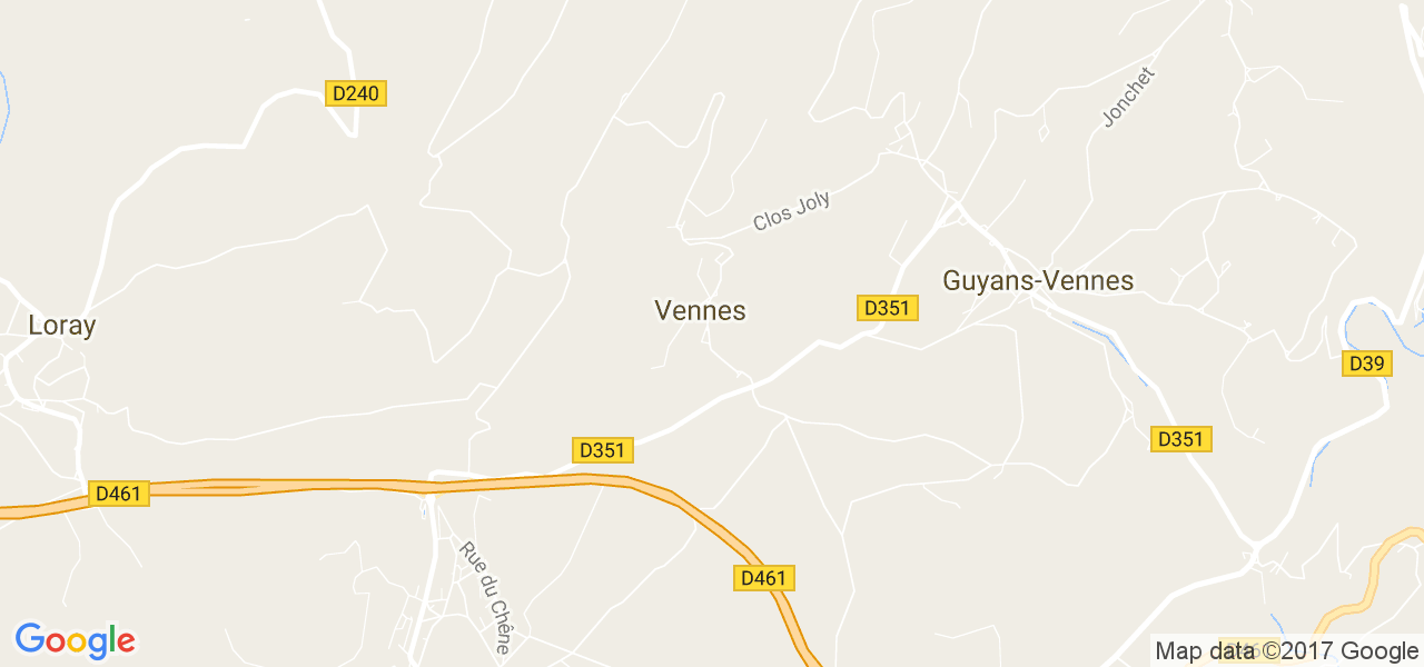 map de la ville de Vennes