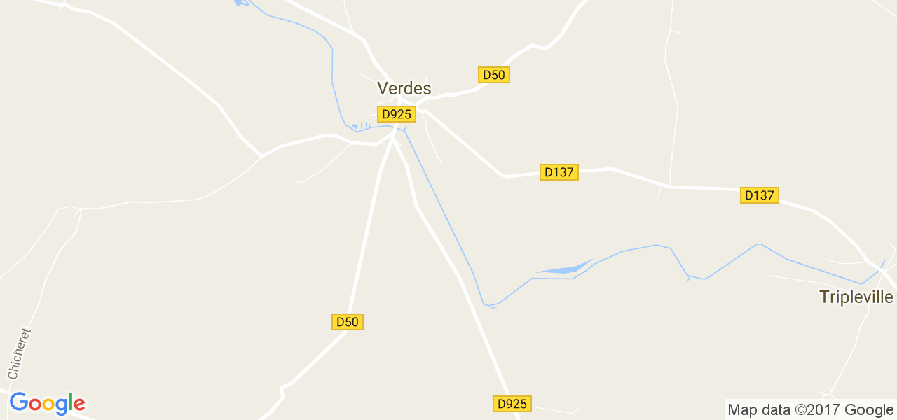 map de la ville de Verdes