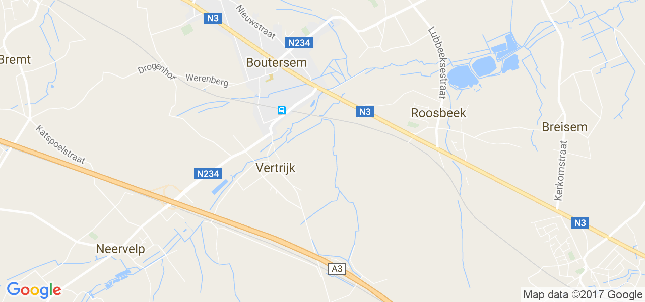 map de la ville de Vertrijk