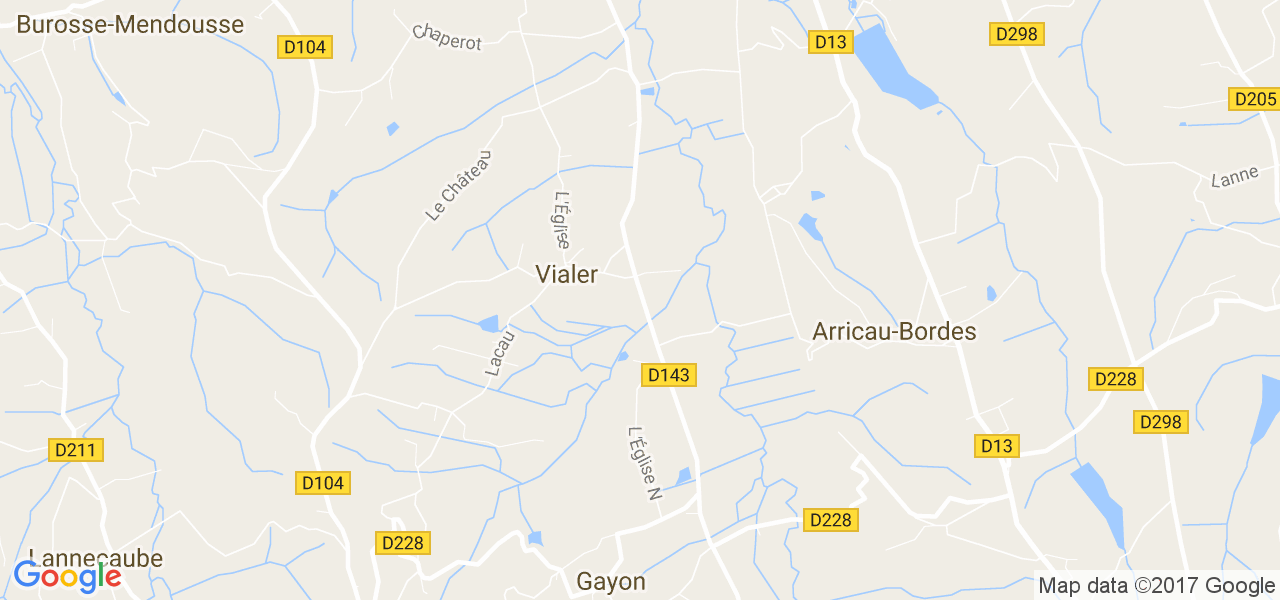 map de la ville de Vialer