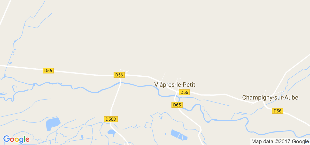 map de la ville de Viâpres-le-Petit