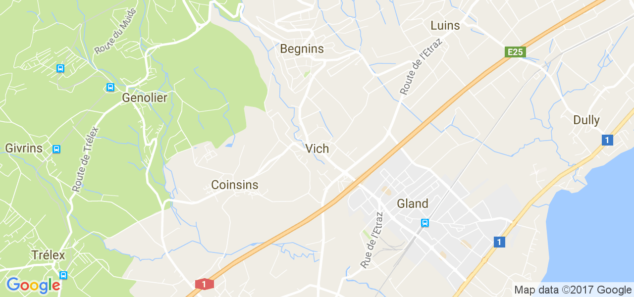 map de la ville de Vich