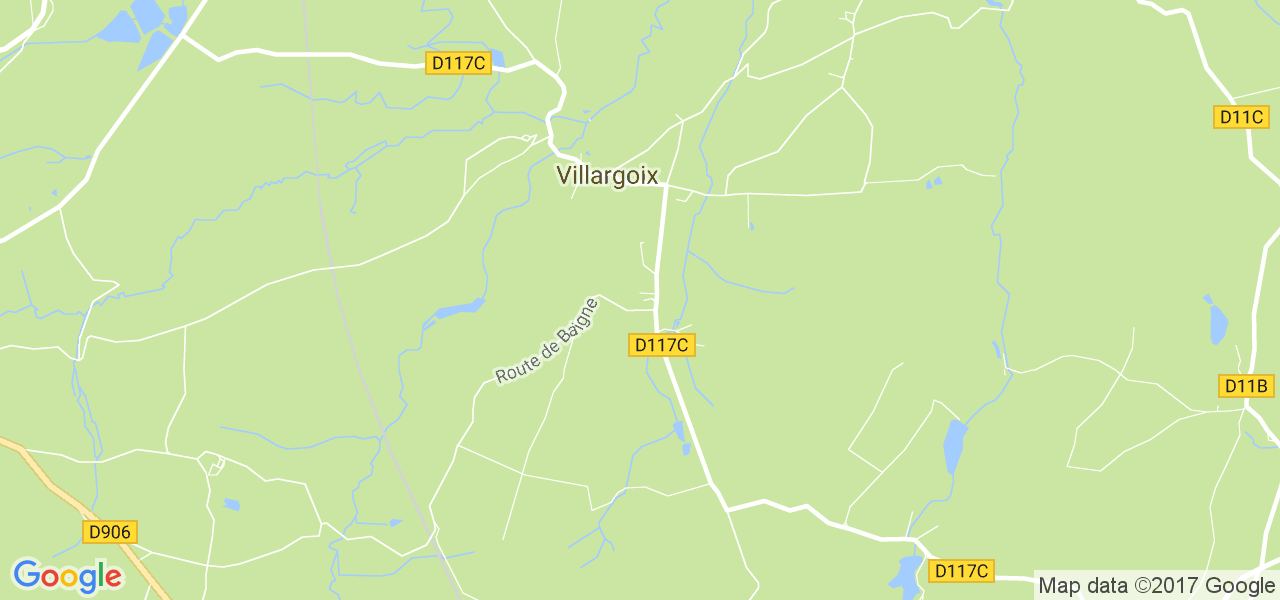 map de la ville de Villargoix