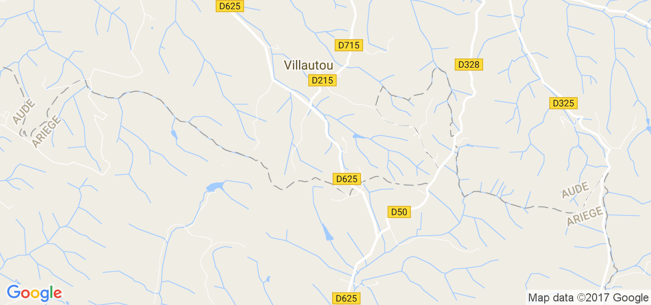 map de la ville de Villautou