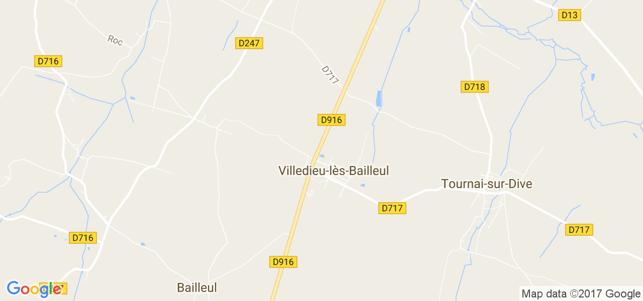 map de la ville de Villedieu-lès-Bailleul