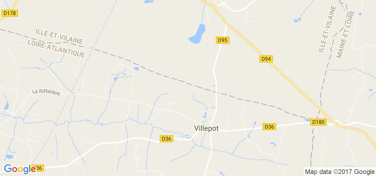 map de la ville de Villepot