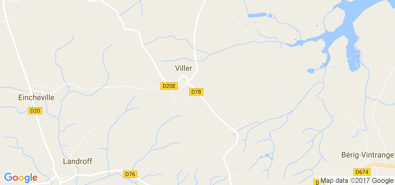 map de la ville de Viller