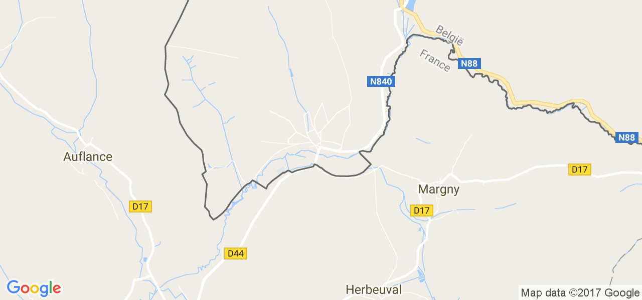 map de la ville de Villers-Devant-Orval