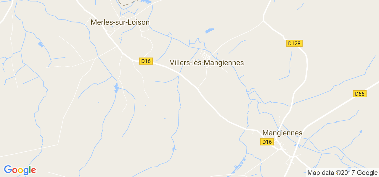 map de la ville de Villers-lès-Mangiennes