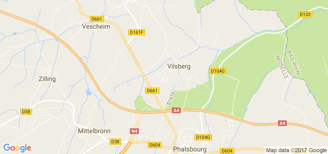 map de la ville de Vilsberg