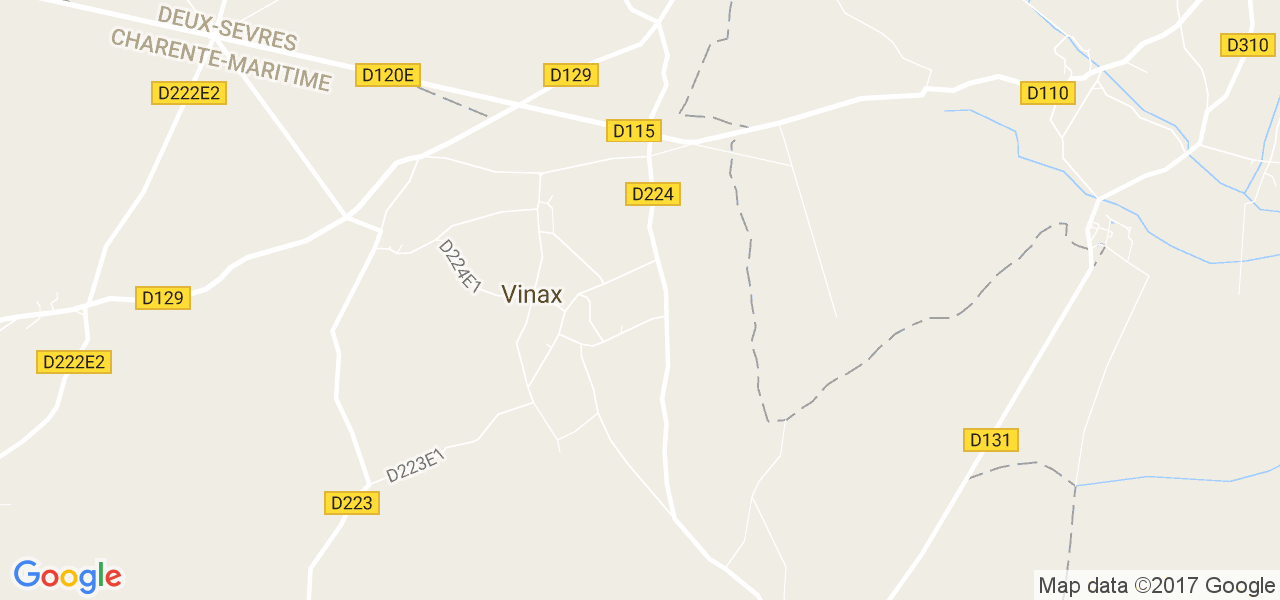 map de la ville de Vinax