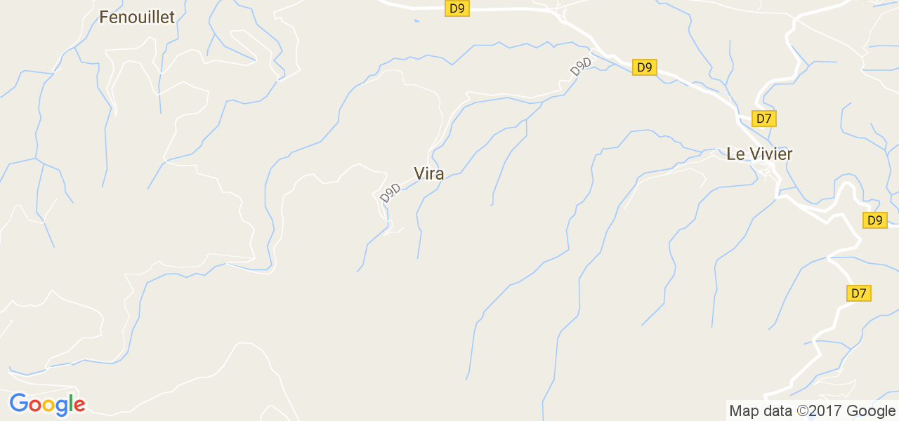 map de la ville de Vira