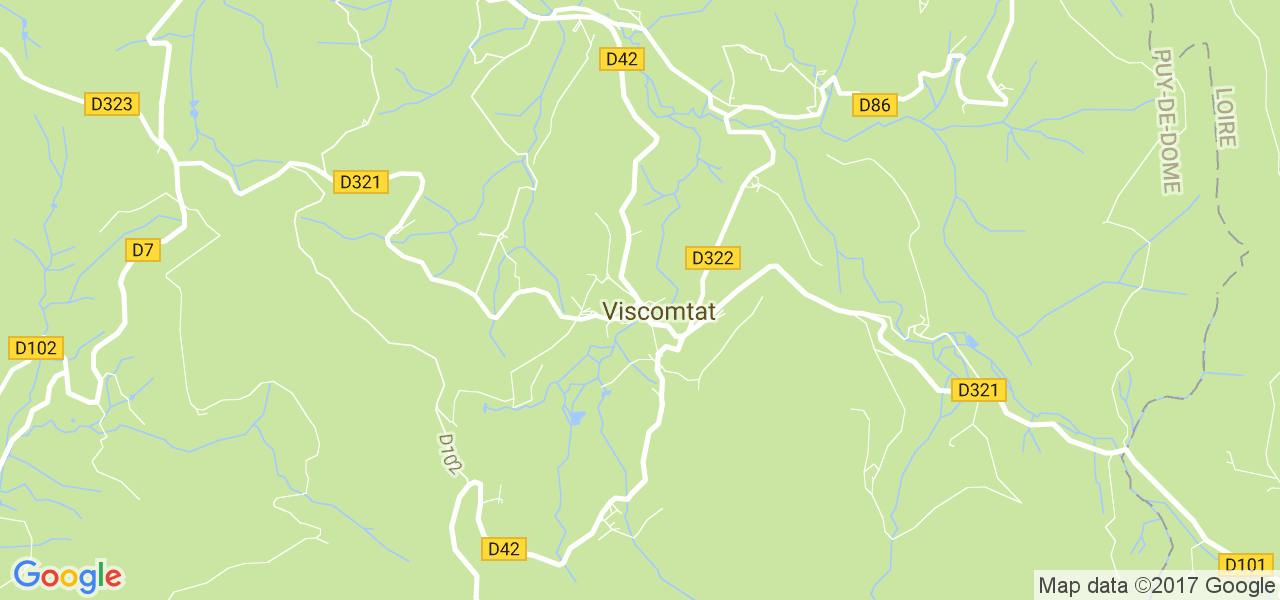 map de la ville de Viscomtat