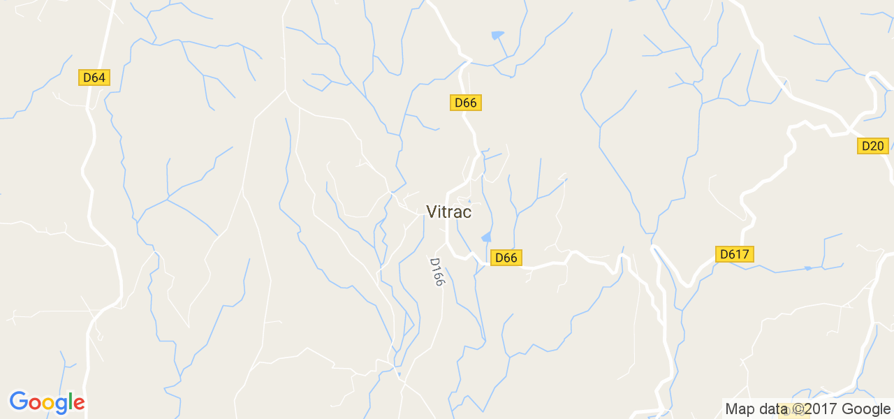 map de la ville de Vitrac