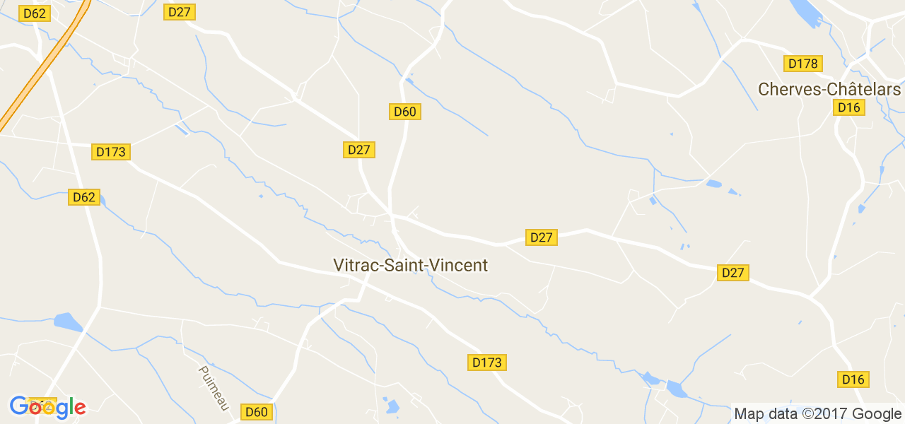 map de la ville de Vitrac-Saint-Vincent