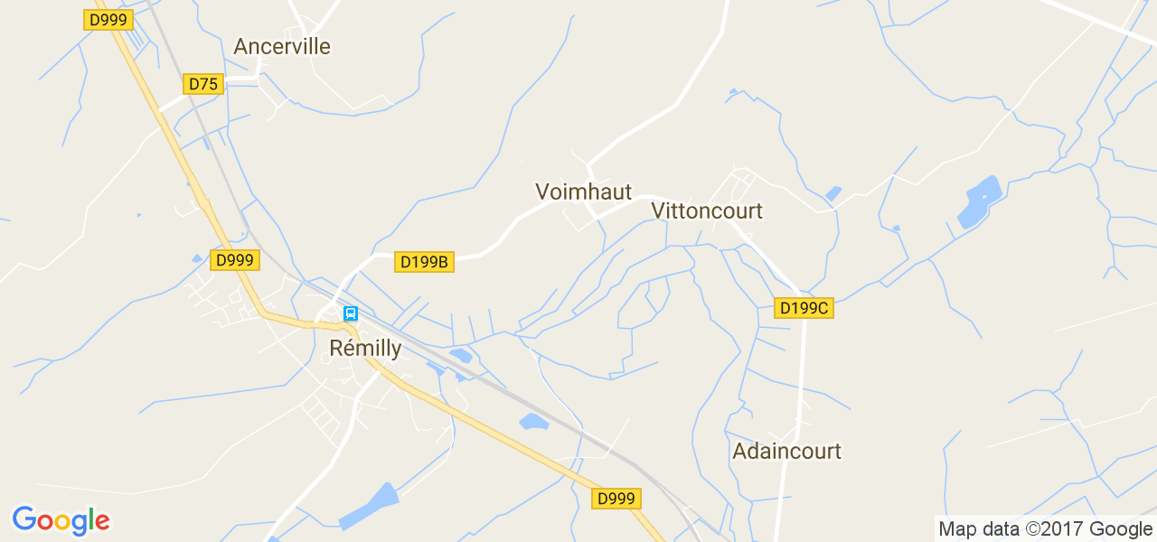 map de la ville de Voimhaut