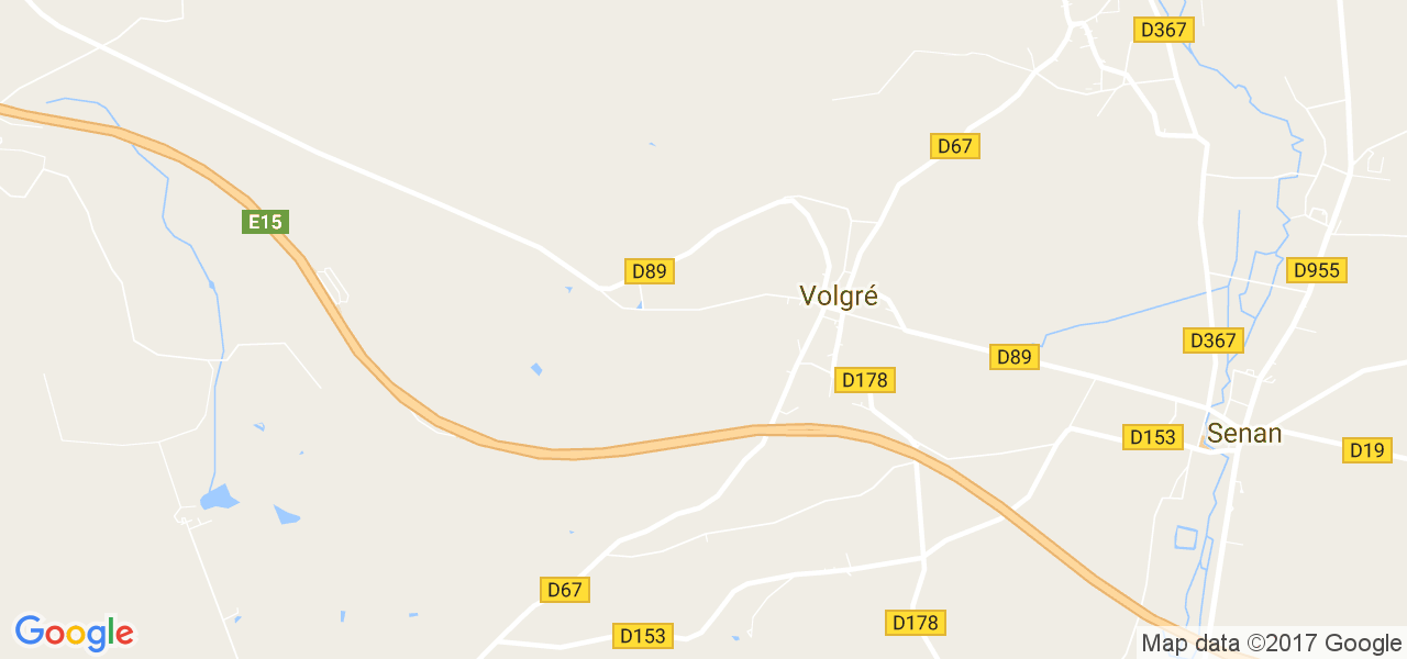 map de la ville de Volgré