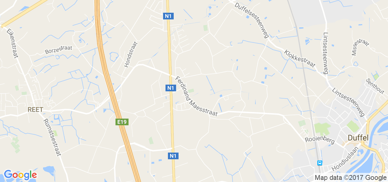 map de la ville de Waarloos