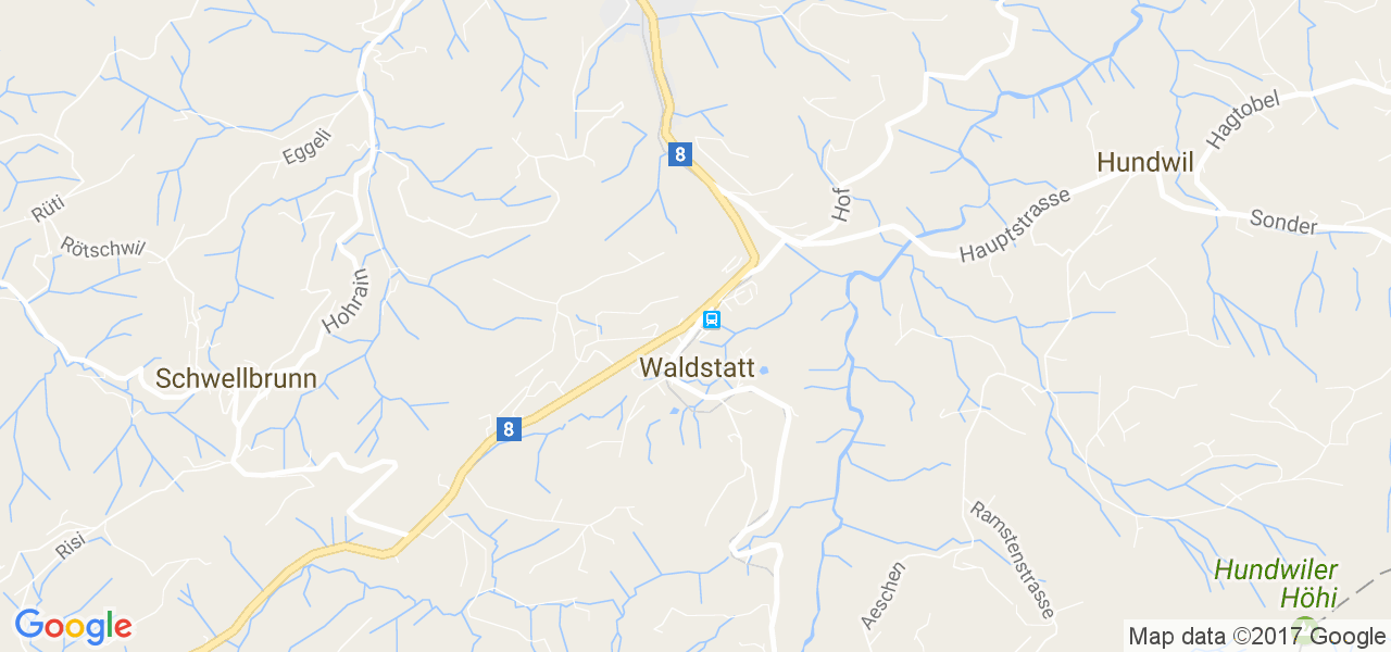 map de la ville de Waldstatt