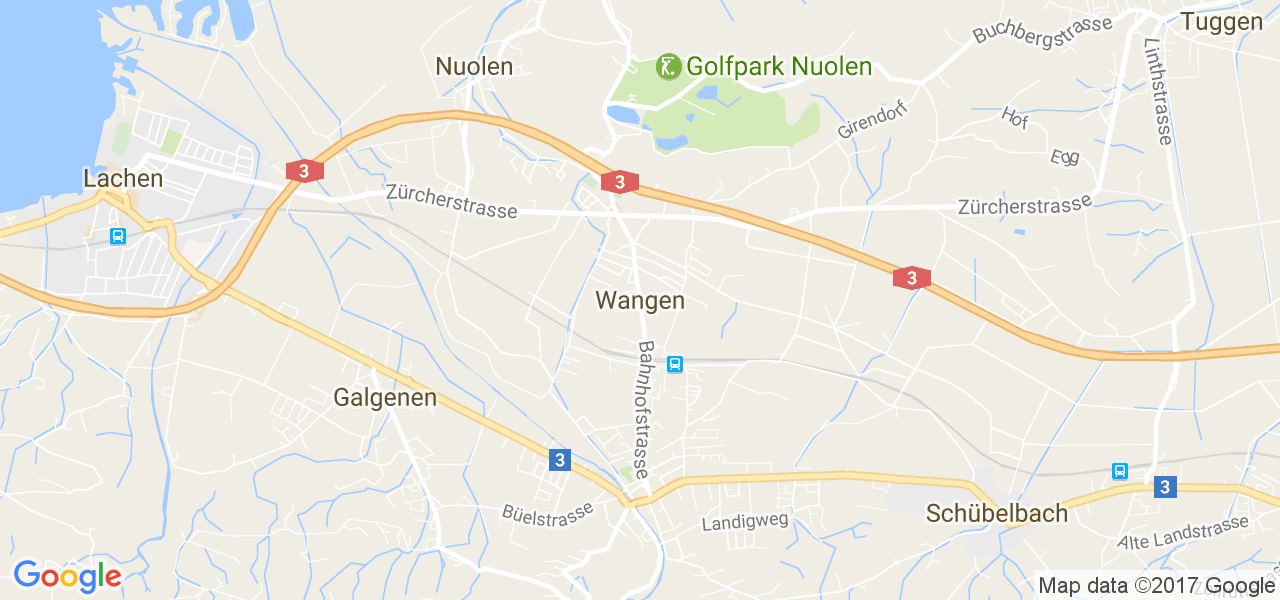 map de la ville de Wangen