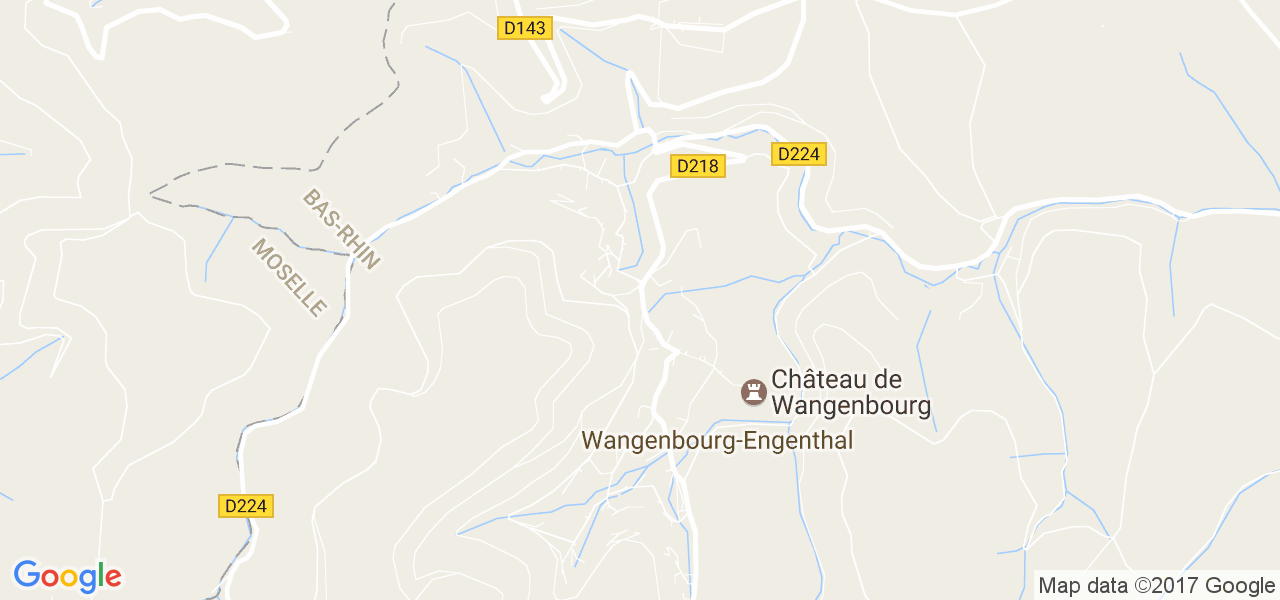 map de la ville de Wangenbourg-Engenthal