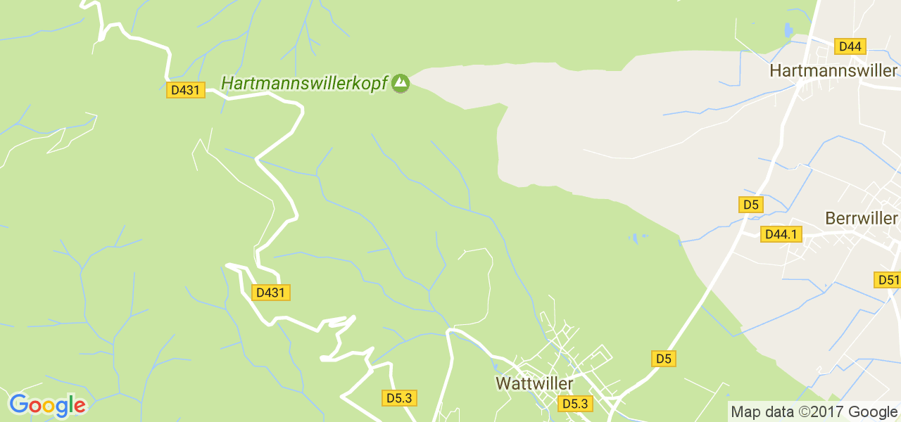 map de la ville de Wattwiller