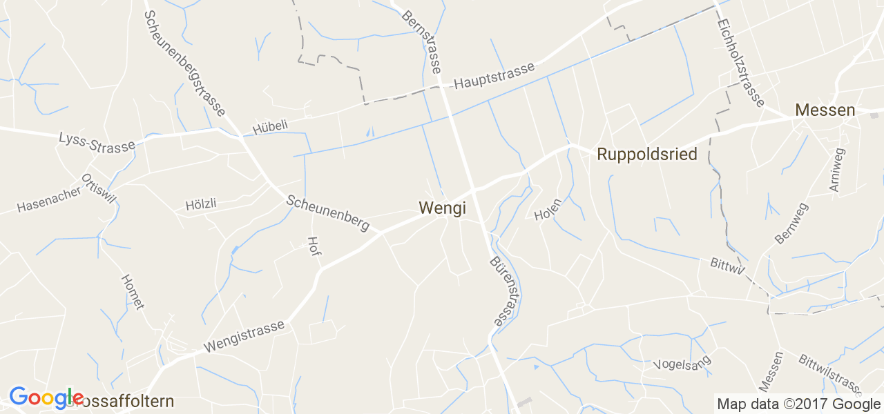 map de la ville de Wengi