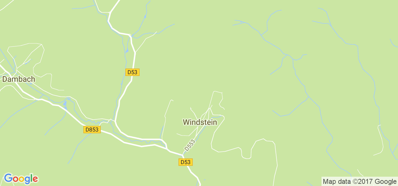 map de la ville de Windstein