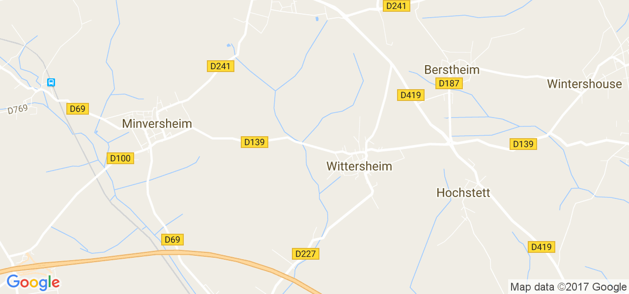map de la ville de Wittersheim