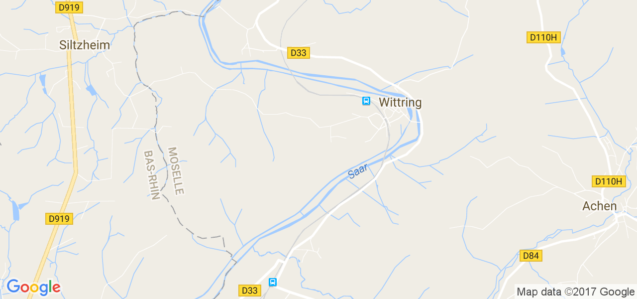 map de la ville de Wittring