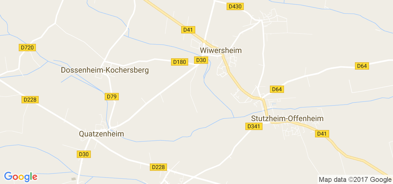 map de la ville de Wiwersheim