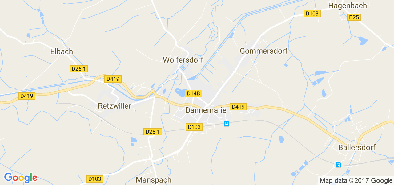 map de la ville de Wolfersdorf