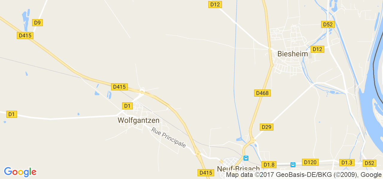 map de la ville de Wolfgantzen