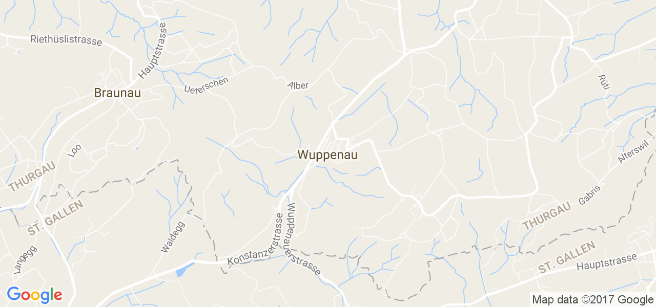 map de la ville de Wuppenau