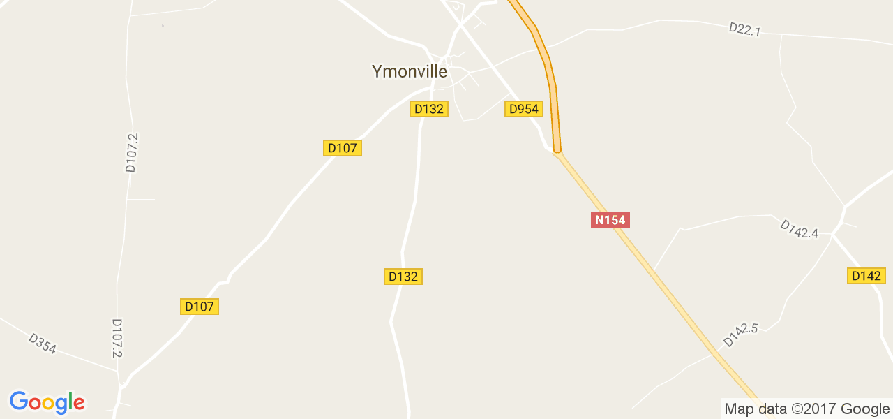 map de la ville de Ymonville