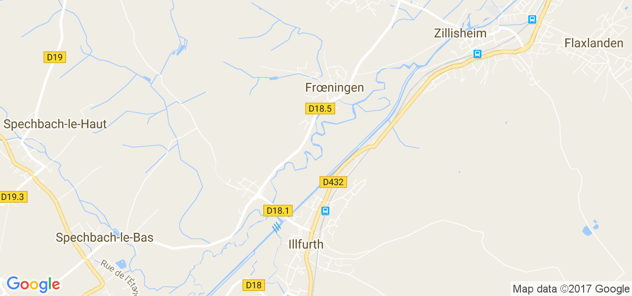 map de la ville de Zillisheim